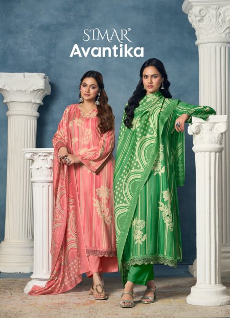 Avantika By Glossy Pashmina Viscose Dress Materials 